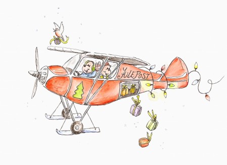 Julekort,  julepost 